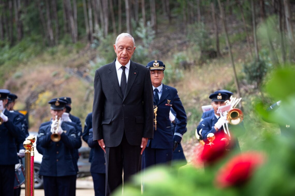 Marcelo Rebelo de Sousa prestou homenagem às vítimas dos incêndios de 2017