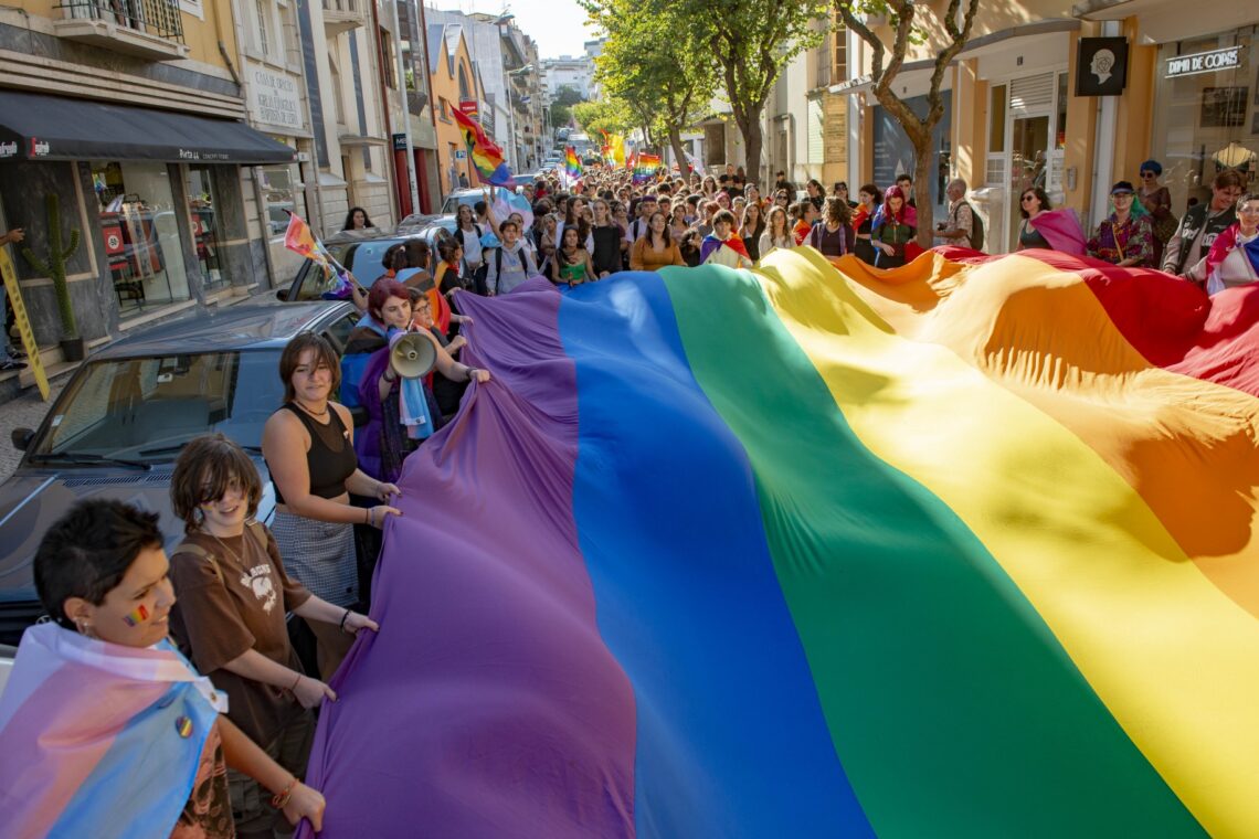Marcha LGBQI+ em Leiria
