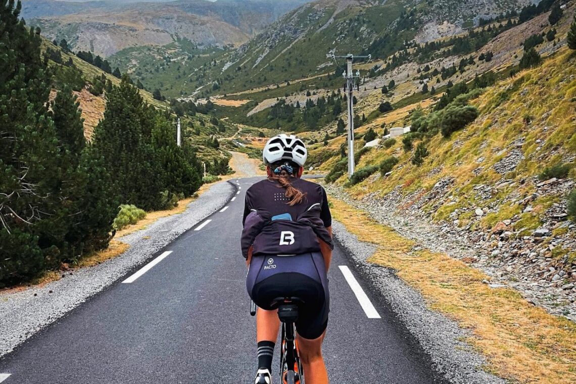 Melanie Santos preparou-se em altitude nos Pirenéus franceses