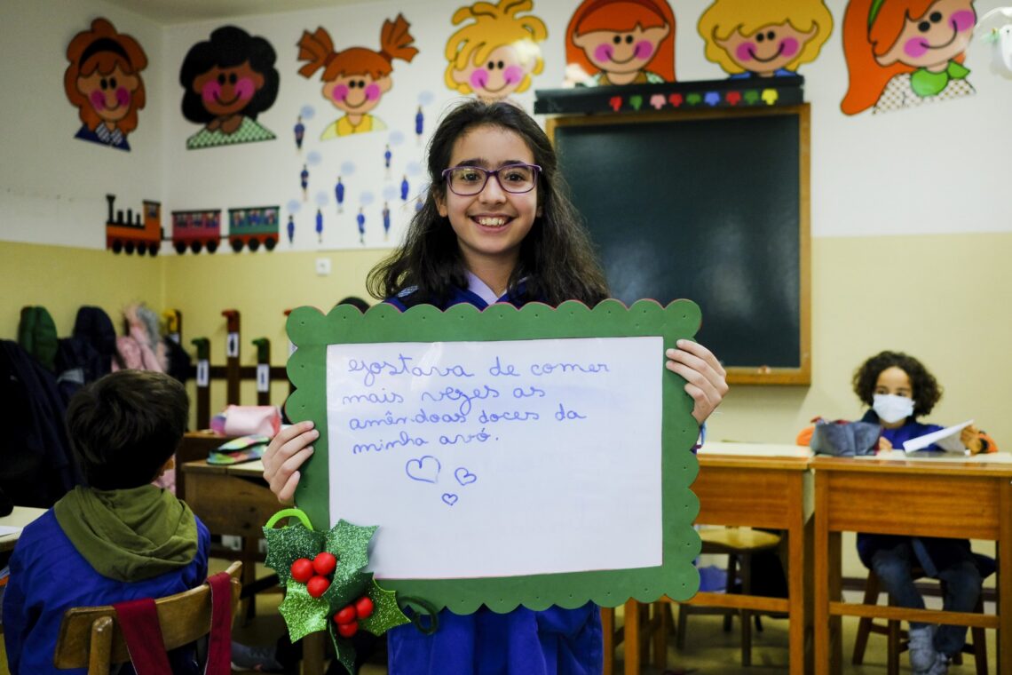 Avós e netos desejam muito amor e visitas neste Natal