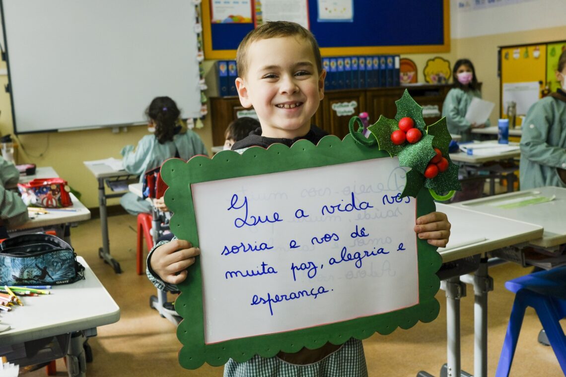 Avós e netos desejam muito amor e visitas neste Natal