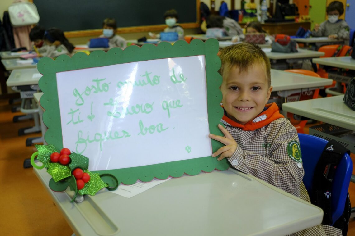Avós e netos desejam muito amor e visitas neste Natal