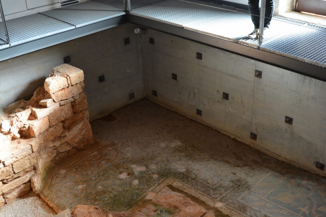 Mosaicos romanos de Santiago da Guarda entre os mais importantes do País