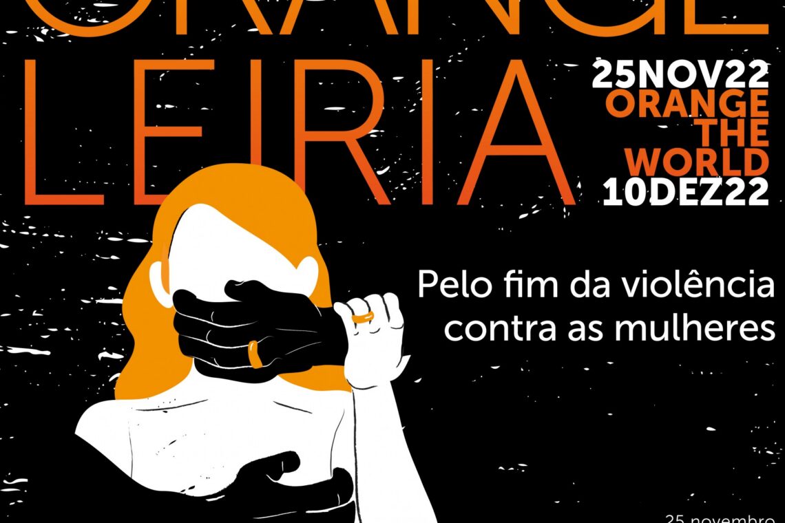 Mural pintado em Leiria alerta para o fim da violência contra mulheres