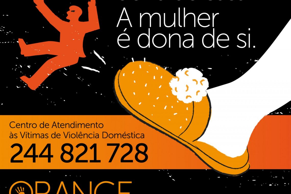 Mural pintado em Leiria alerta para o fim da violência contra mulheres