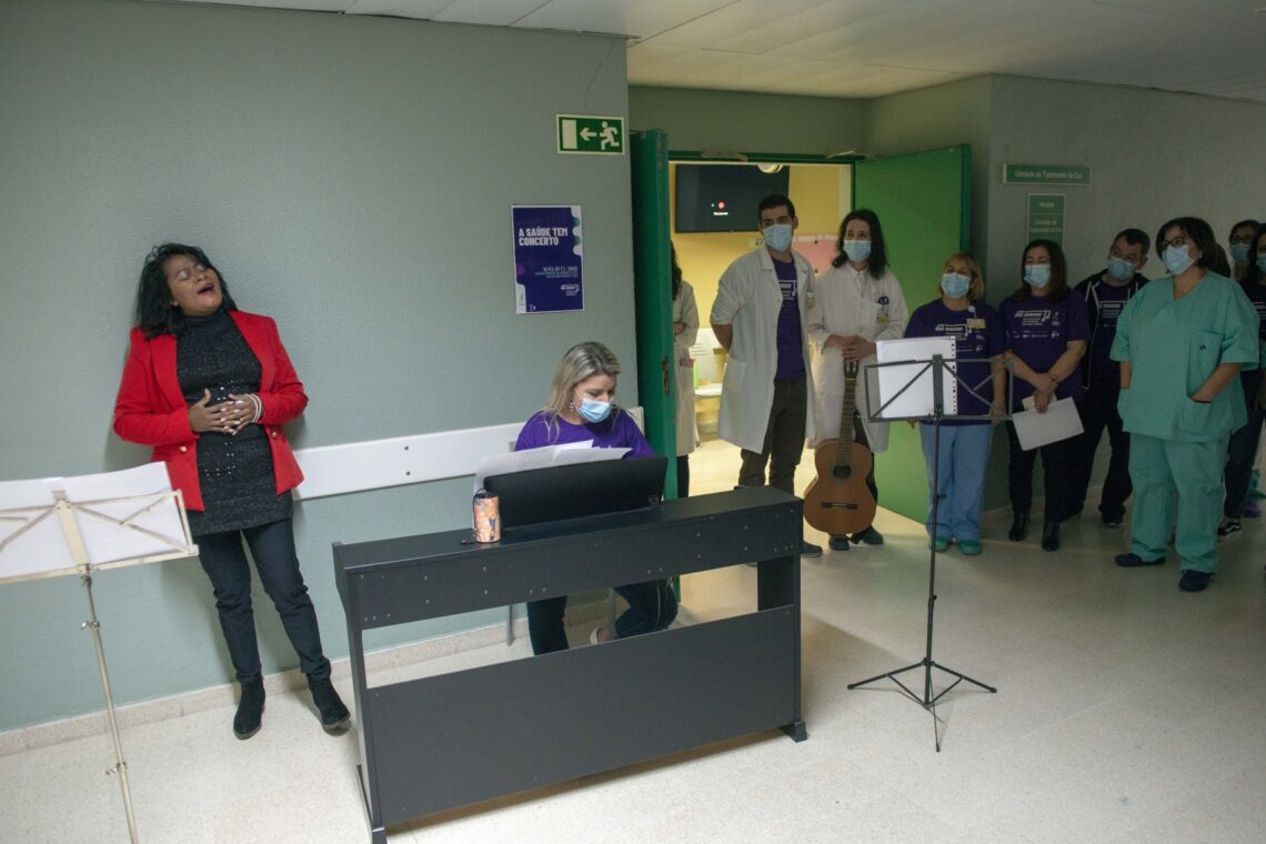 “Queria morar dentro do gabinete de musicoterapia”