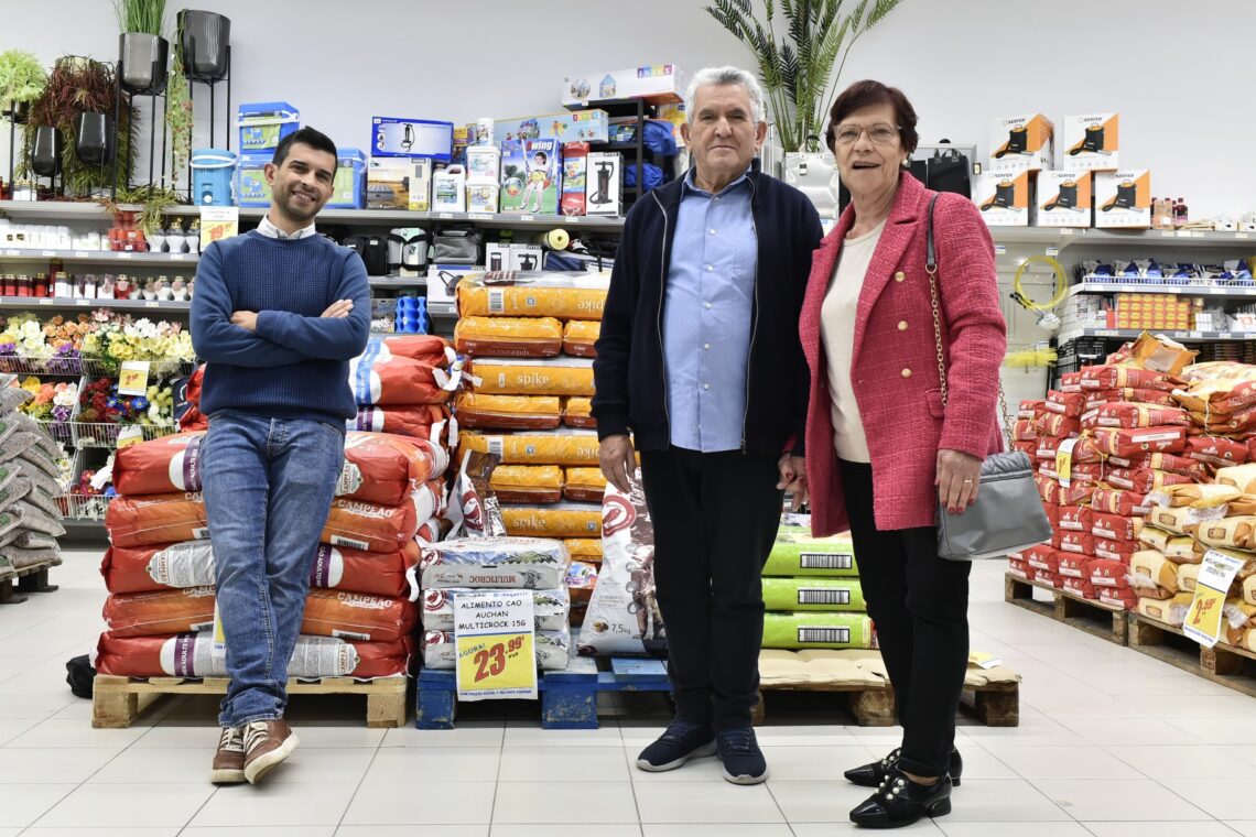 David Fialho com os pais, Luís Fialho e Lídia Eugénio