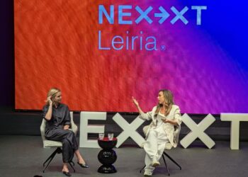 Mariana van Zeller e Filomena Cautela no Nexxt Leiria