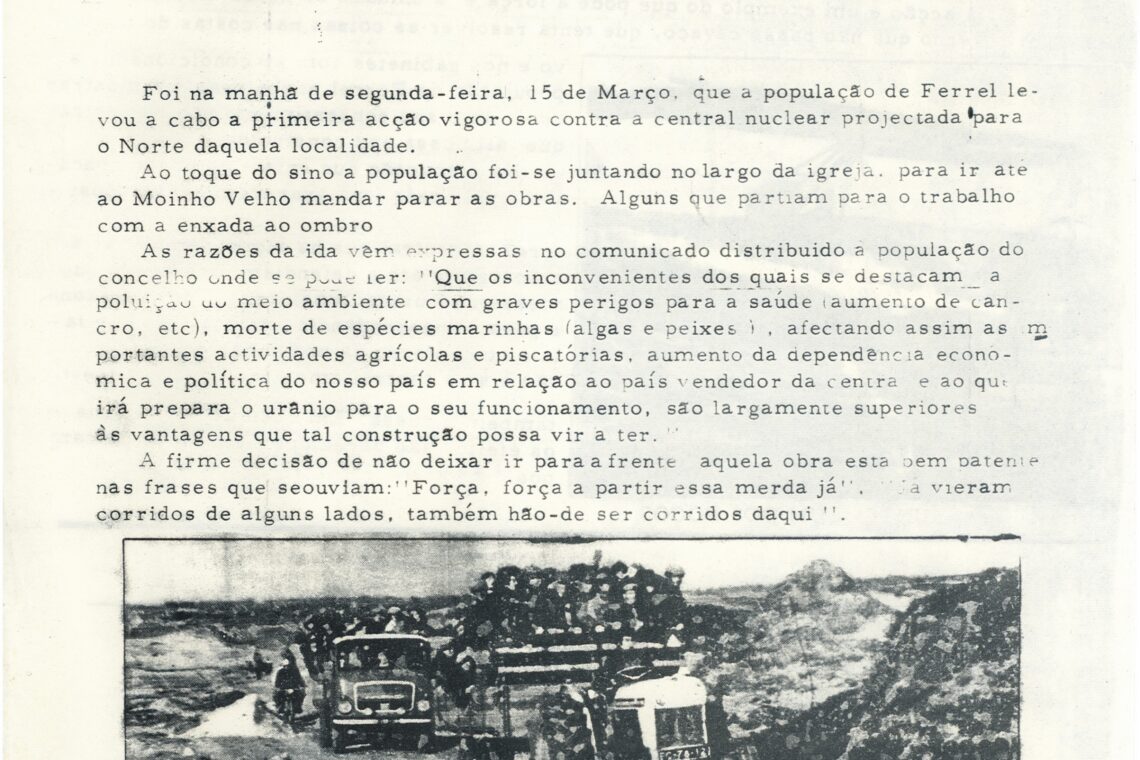 Marcha contra o nuclear
