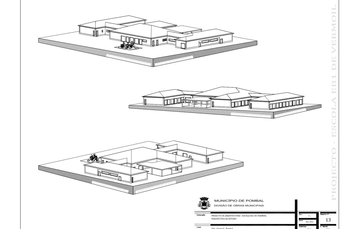 Obras de construção do Centro Escolar de Vermoil já arrancaram