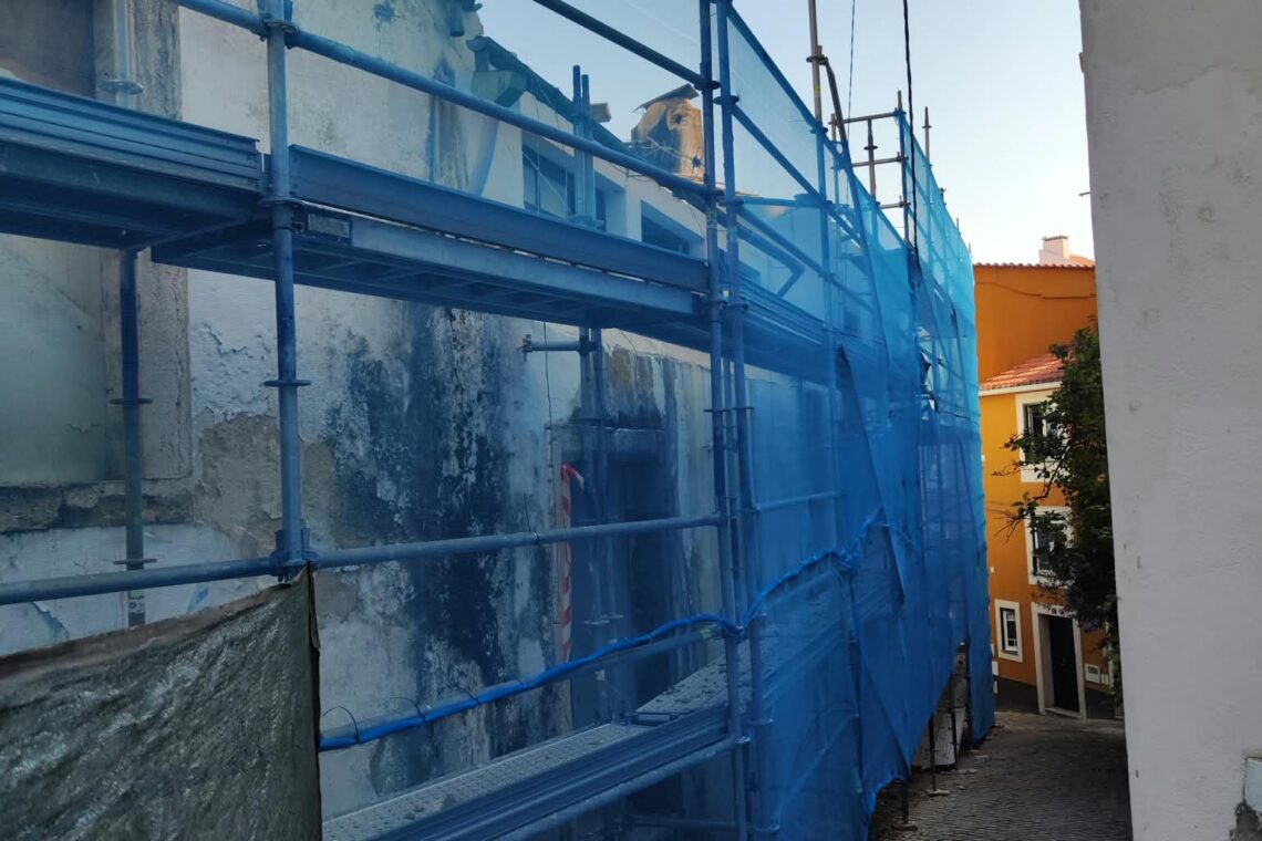 Antiga sede do Orfeão de Leiria recebe obras de conservação