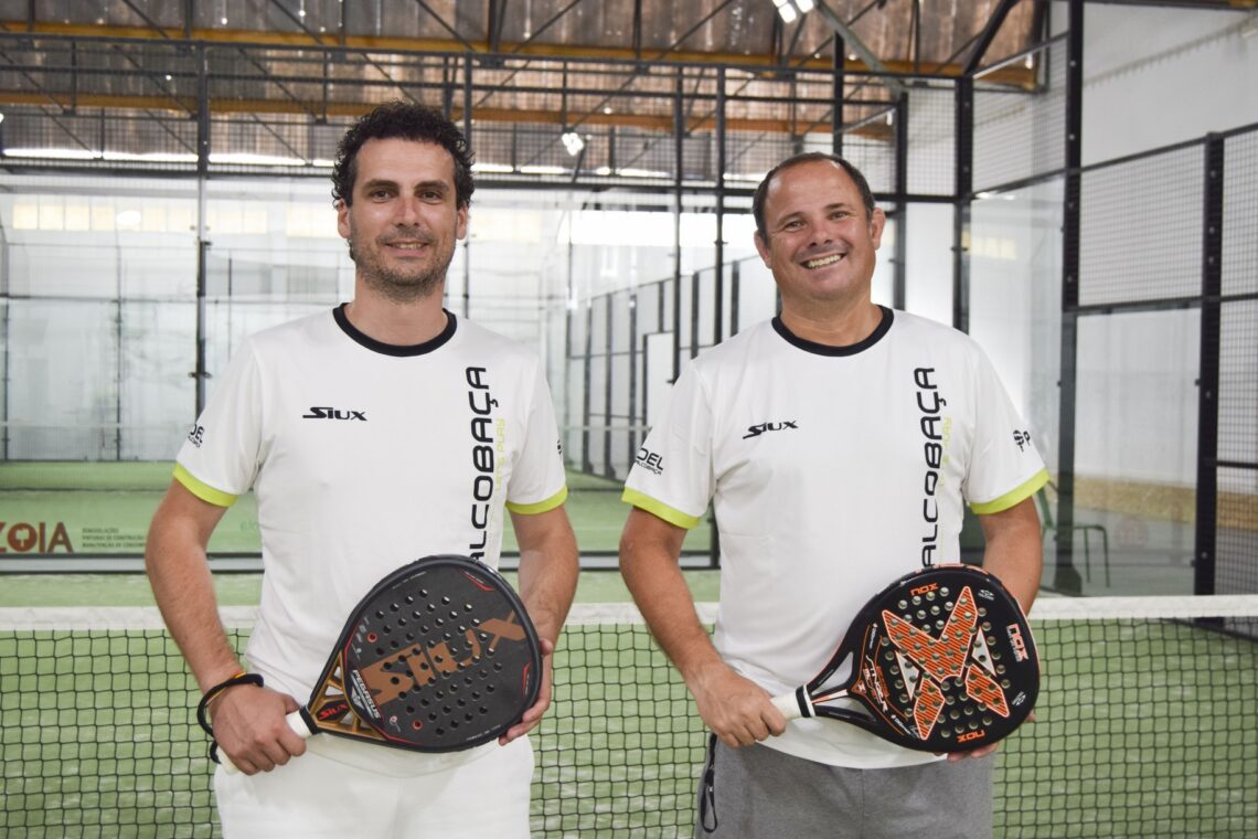 Bruno, David, Bernardo, Manuel, André e Bruno Ferreira praticavam outras modalidades mas deixaram-se render e investiram no padel