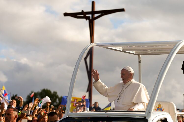 Santo Padre esteve em Fátima em Maio de 2017