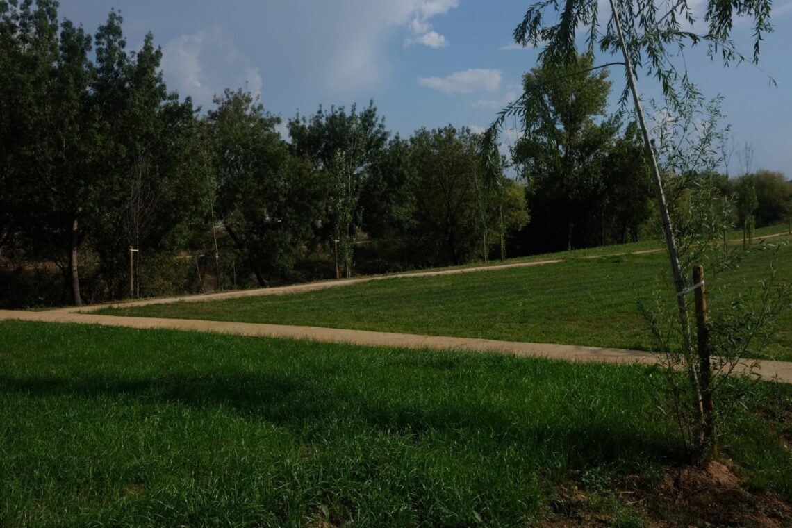 Parque verde de Porto Moniz, em Leiria, inaugurado no dia 1 de Outubro
