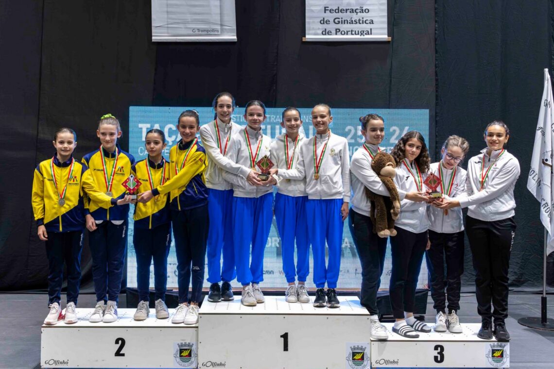 Ginastas estiveram em grande destaque em Vila do Conde