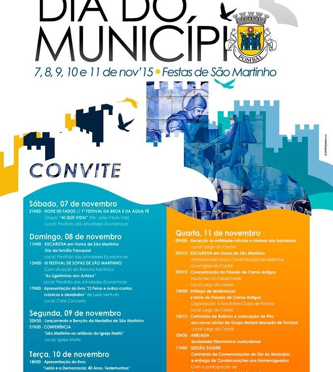 Pombal em festa para assinalar Dia do Município