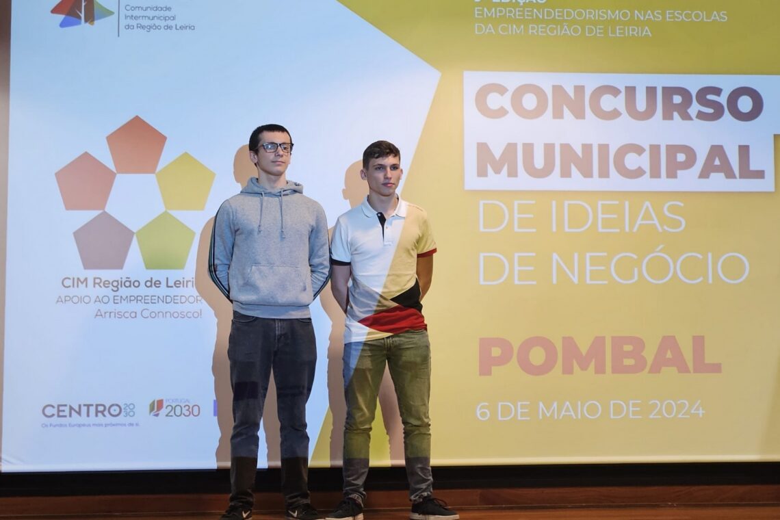 ETAP no primeiro e segundo posto do pódio da final concelhia da 9.ª edição do Concurso de Ideias Empreendedorismo nas Escolas