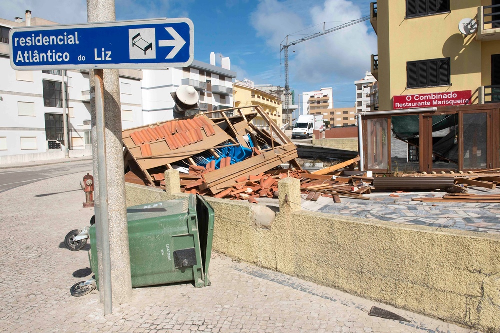 Praia do Pedrógão: Restaurante ‘Manel’ destruído
