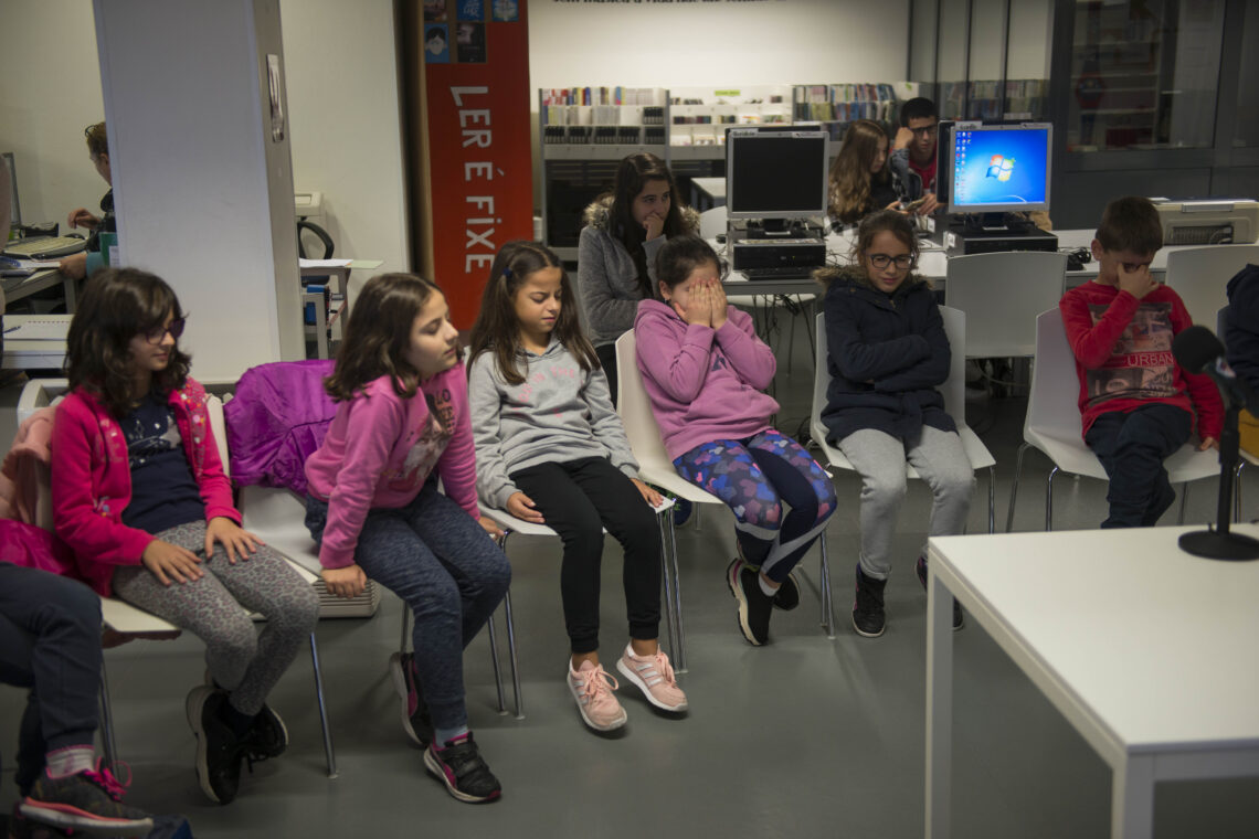 Jornalistas de palmo e meio dão voz aos alunos da escola de Ansião