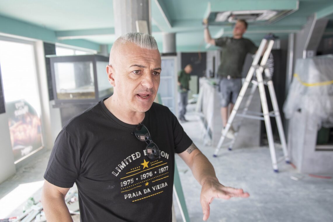 Na Praia da Vieira, João Ramusga conta reabrir o restaurante Lismar “O Ledo” no início de Julho