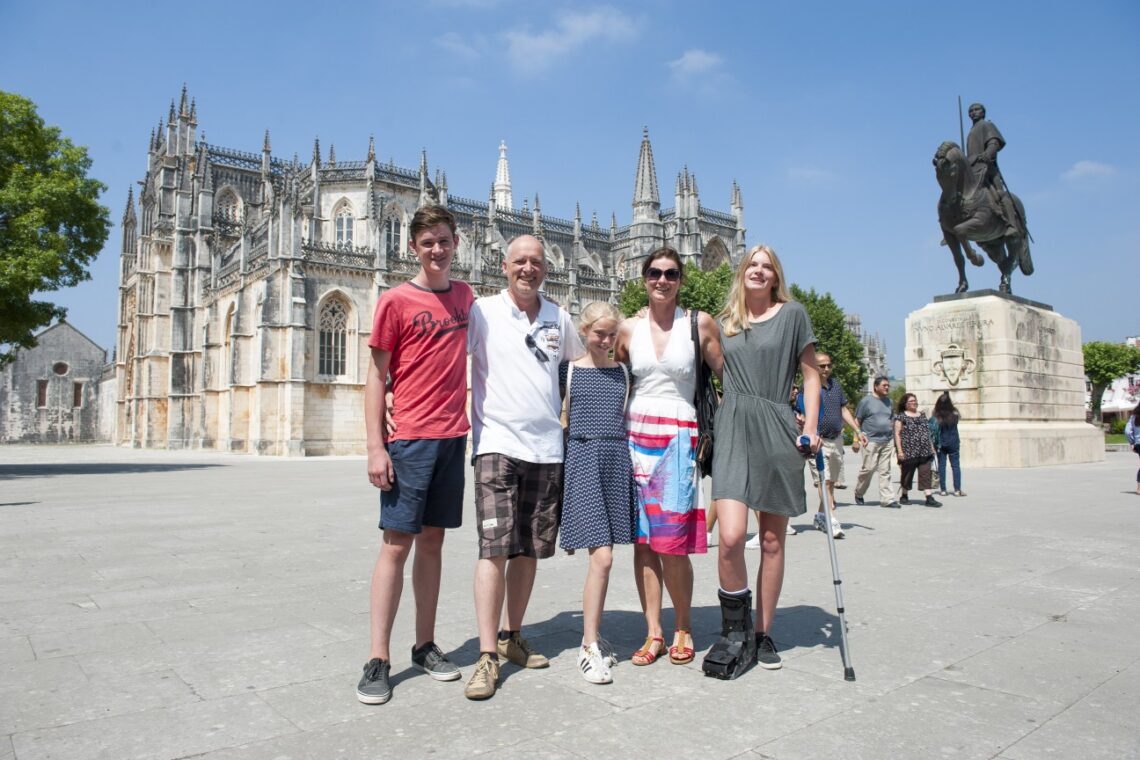Familia Wydaeghe escolheu Portugal como destino de férias