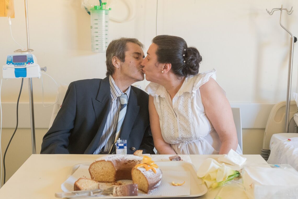 Conheceram-se no hospital de Leiria e decidiram lá casar