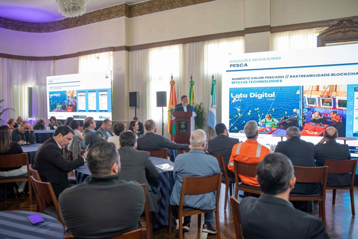Sérgio Leandro, director da ESTM, de Peniche, marcou presença no III Fórum de Desenvolvimento da Economia Azul no Brasil
