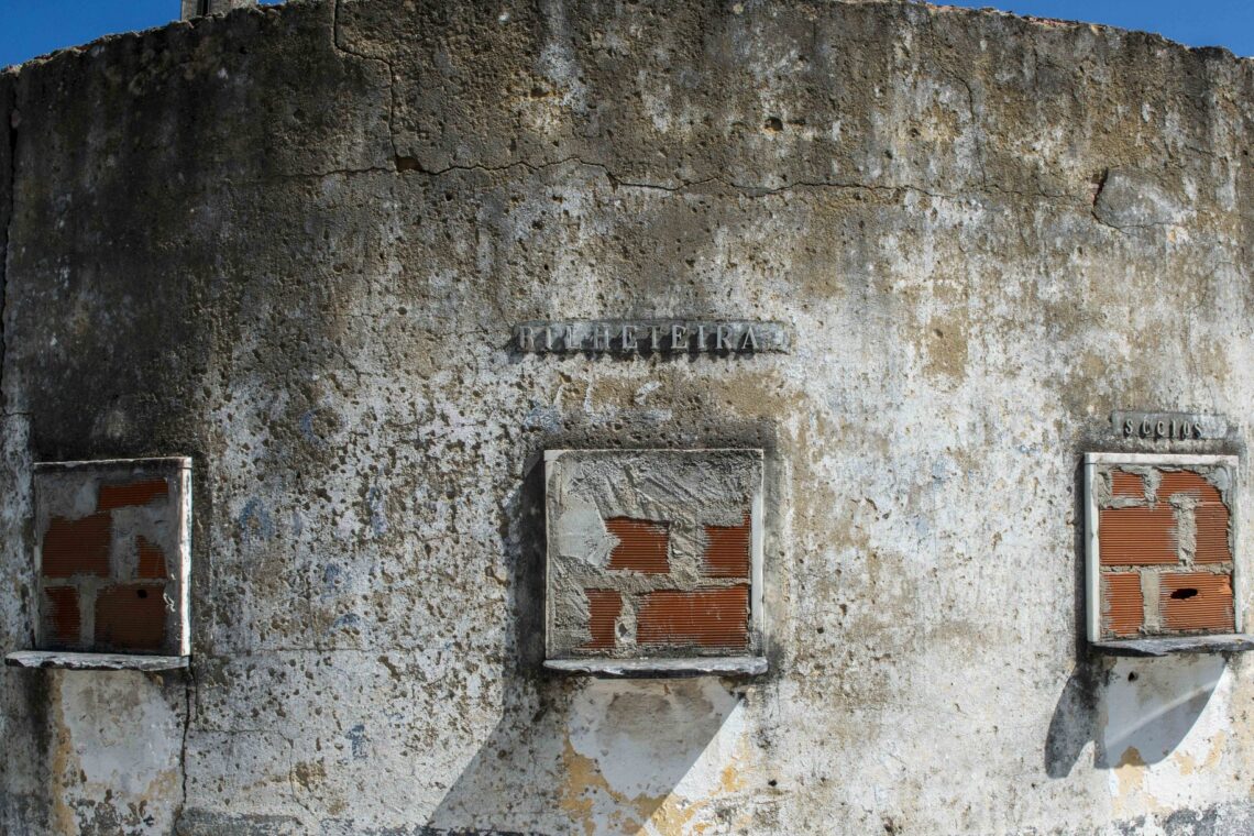 Espaço foi emparedado para evitar o vandalismo