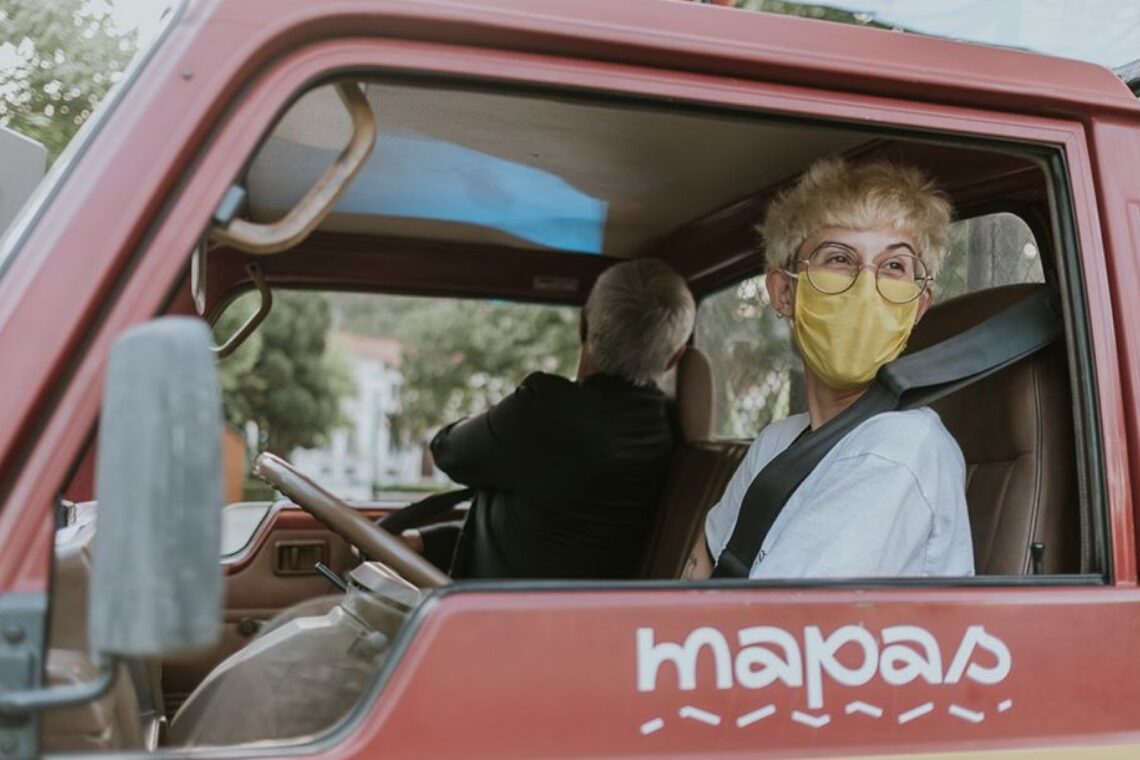 Surma ao volante da carrinha do Mapas