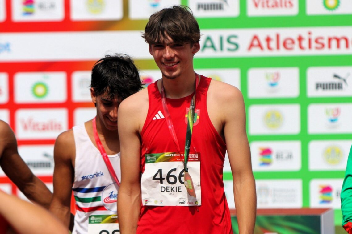 Tiago Dekie, do Leiria Marcha Atlética