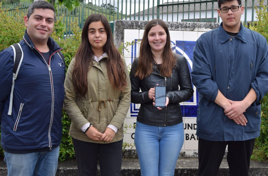 Alunos da Secundária da Batalha (Foto: Patrícia Alves)