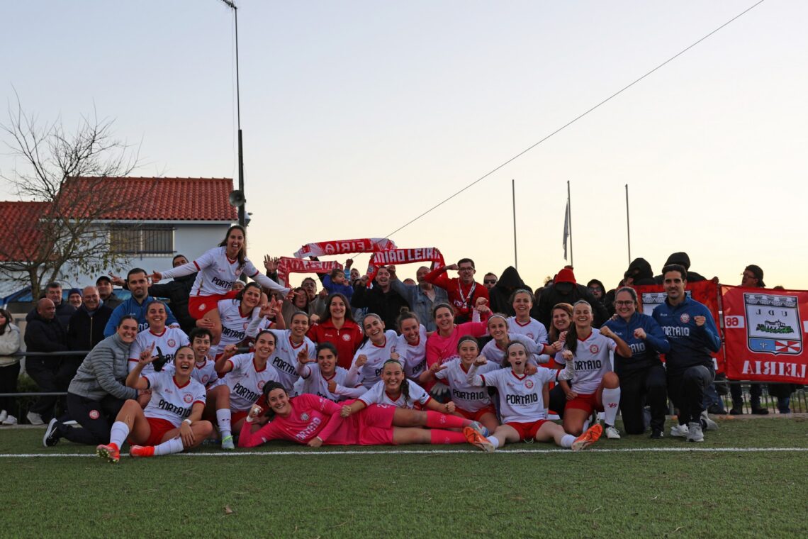 A equipa feminina conseguiu mais uma vitória na Taça de Portugal