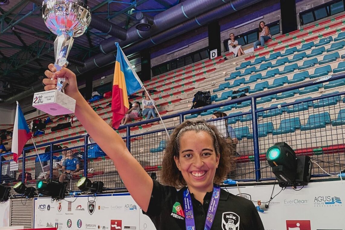 Vanda Alves renovou o título de campeã mundial em equipa