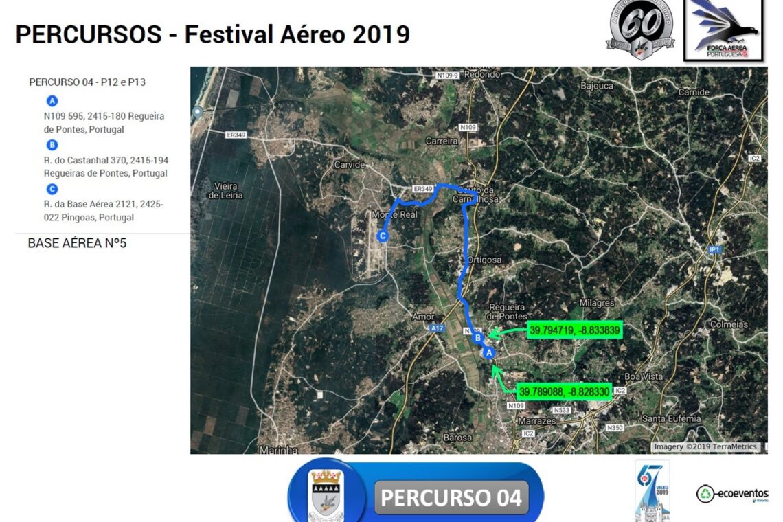 Veja onde estacionar para assistir ao Festival Aéreo na Base de Monte Real