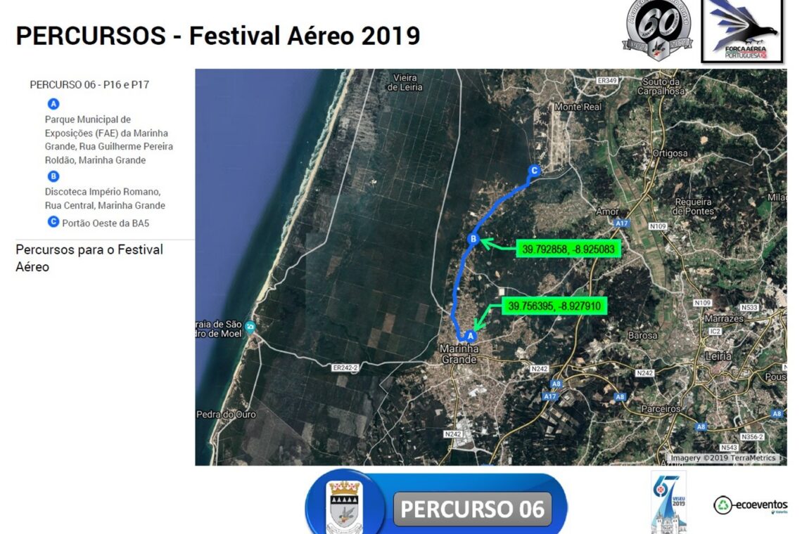 Veja onde estacionar para assistir ao Festival Aéreo na Base de Monte Real