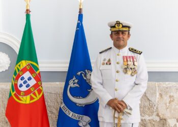 Nuno Sardinha Monteiro,  57 anos, já comandou  o navio-escola Sagres