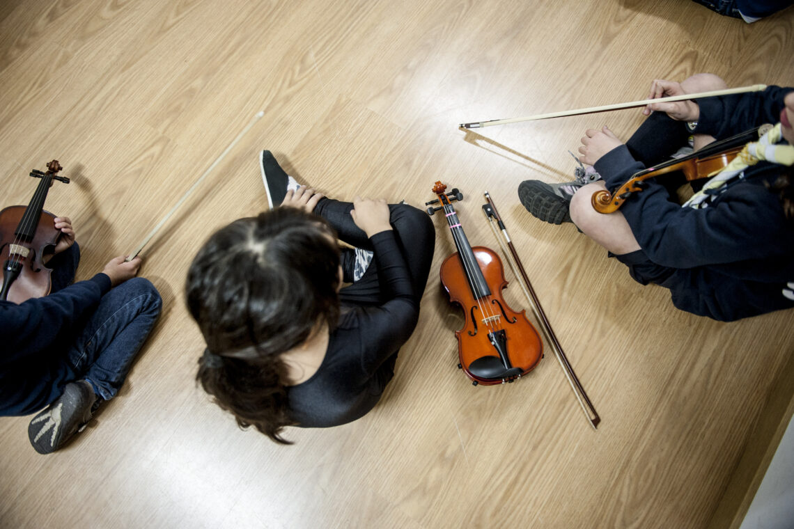 Violinos, concertinas e ‘rock’n’roll’