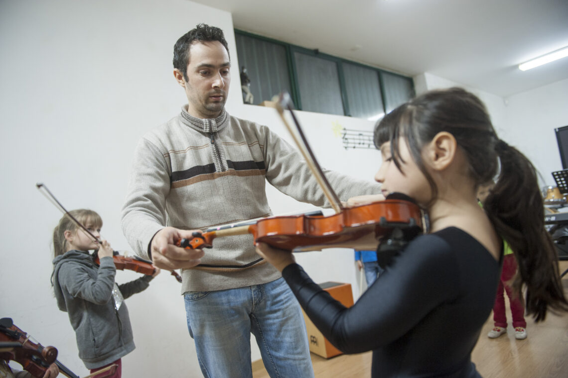 Violinos, concertinas e ‘rock’n’roll’
