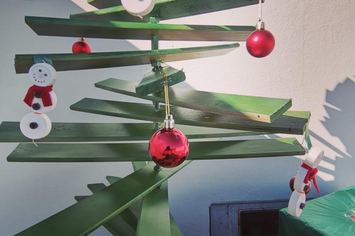 Aldeia de Natal foi à escola