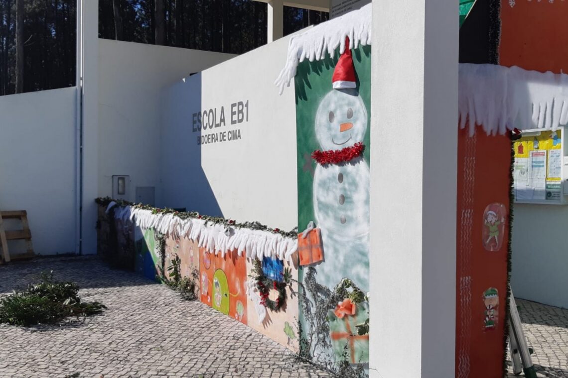 Aldeia de Natal foi à escola