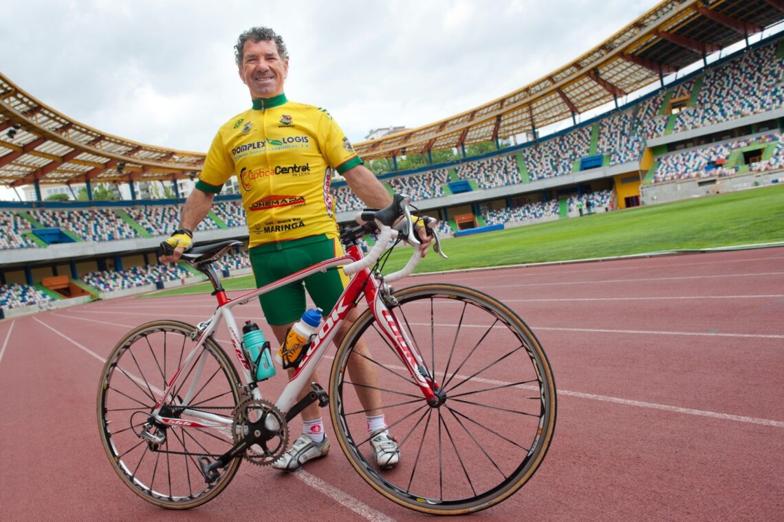 Carlos Vieira sempre teve orgulho de Leiria e levava o nome da cidade para todo o lado para onde pedalava