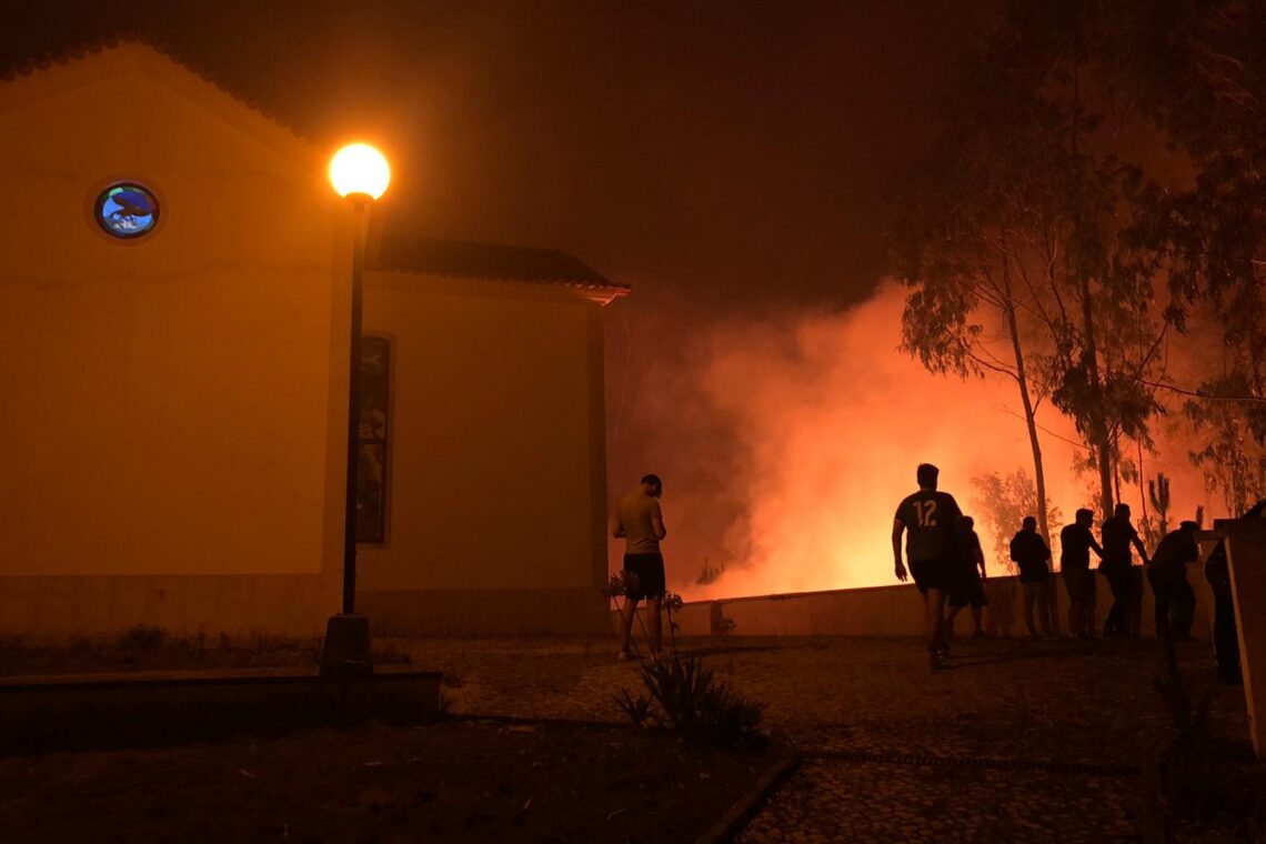 Vários focos de incêndio preocupam populações de Colmeias e Memória